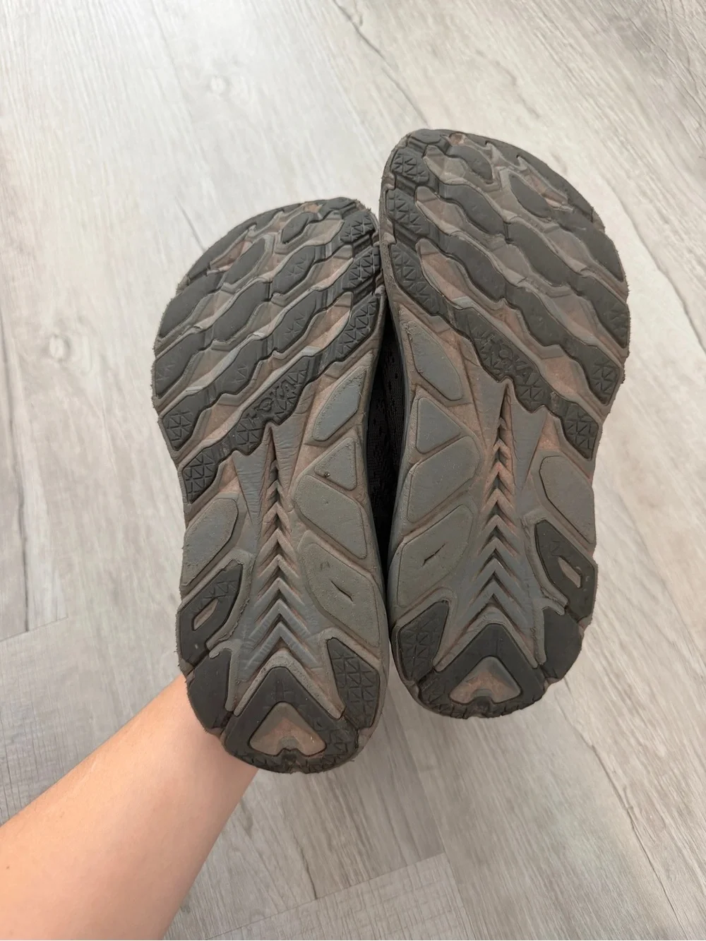 Hoka cushioned trainers